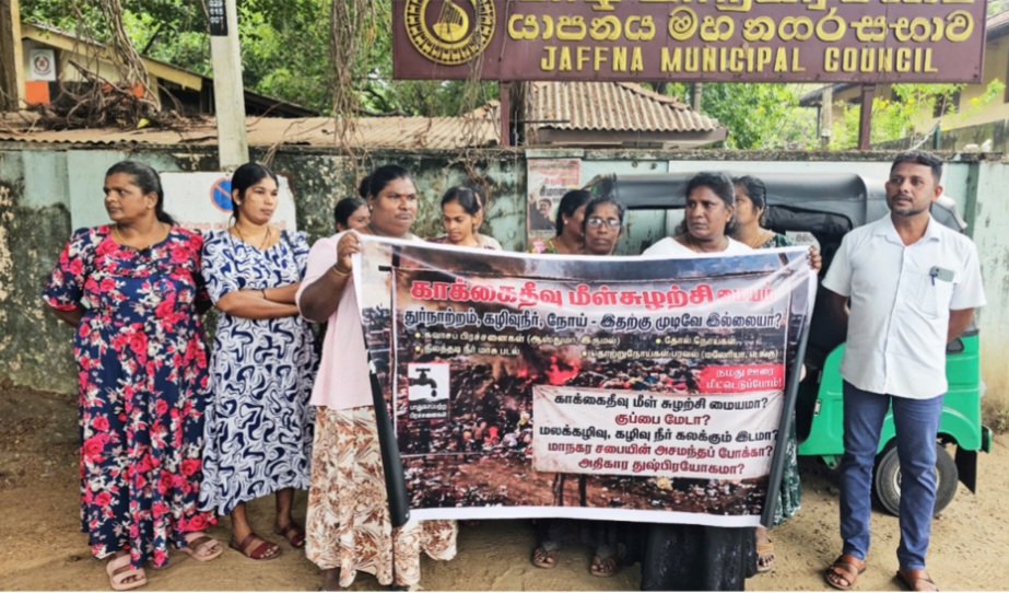 Jaffna residents demand action over Kakkaitheevu waste crisis