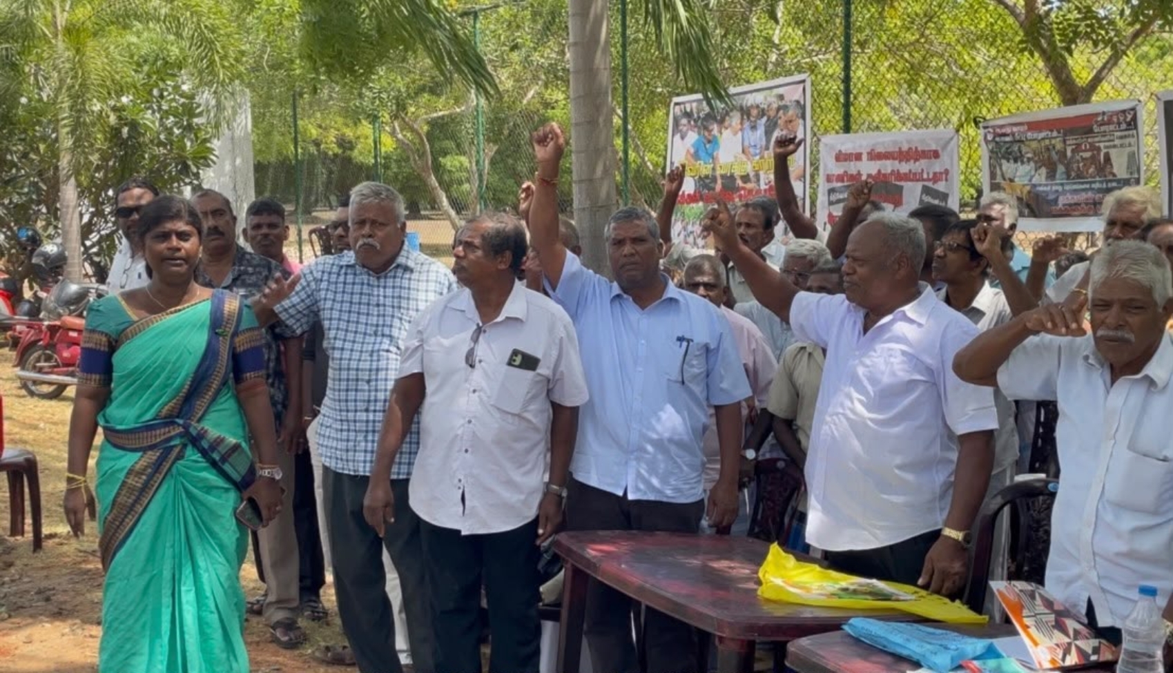 36 years displaced, 14 weeks on the streets - Valikamam North landowners refuse to give up their fight