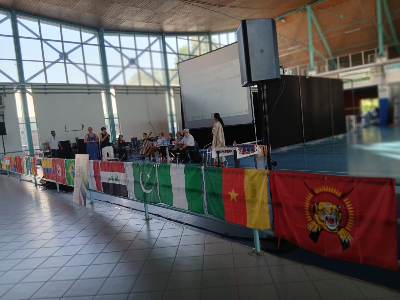 Italian Tamils raise awareness of Eelam at Valdilana peace festival