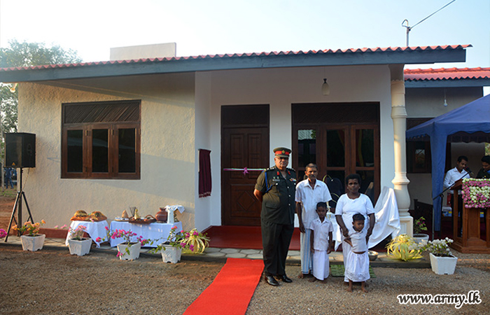 Sri Lankan Army Constructs Houses In Sinhala Colonised Villages