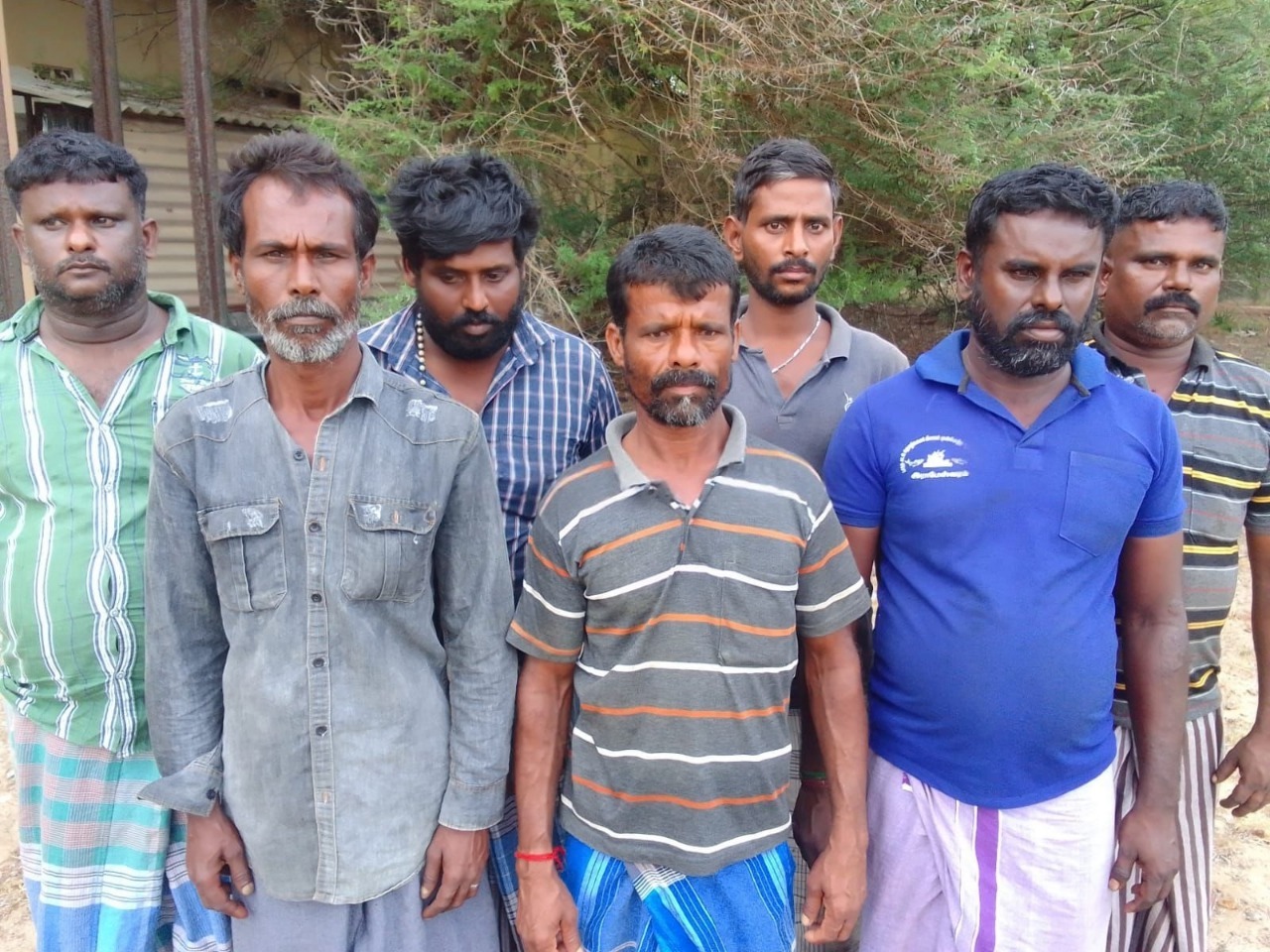 Fishermen held in Srilanka 