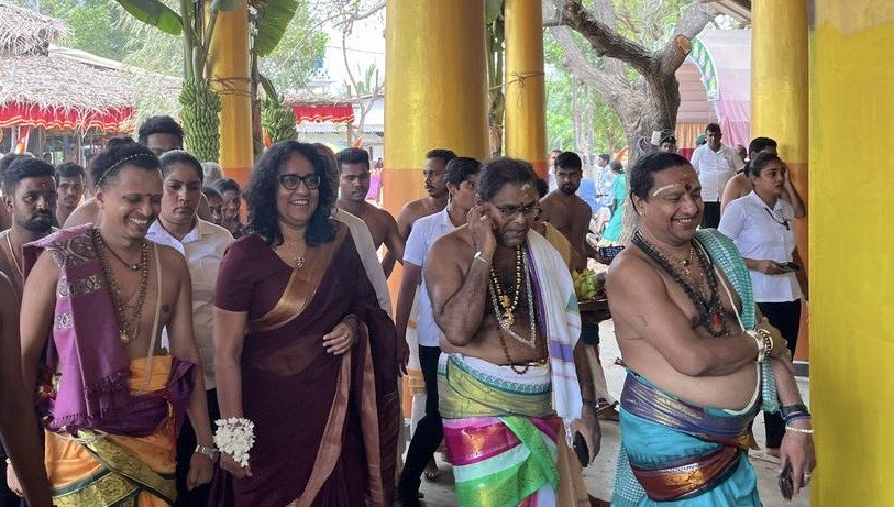 Election campaign at Jaffna