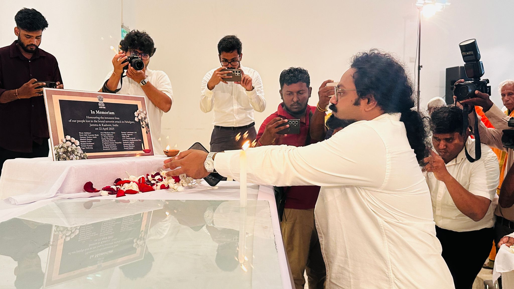 Memorial for Jammu and Kashmir incident 