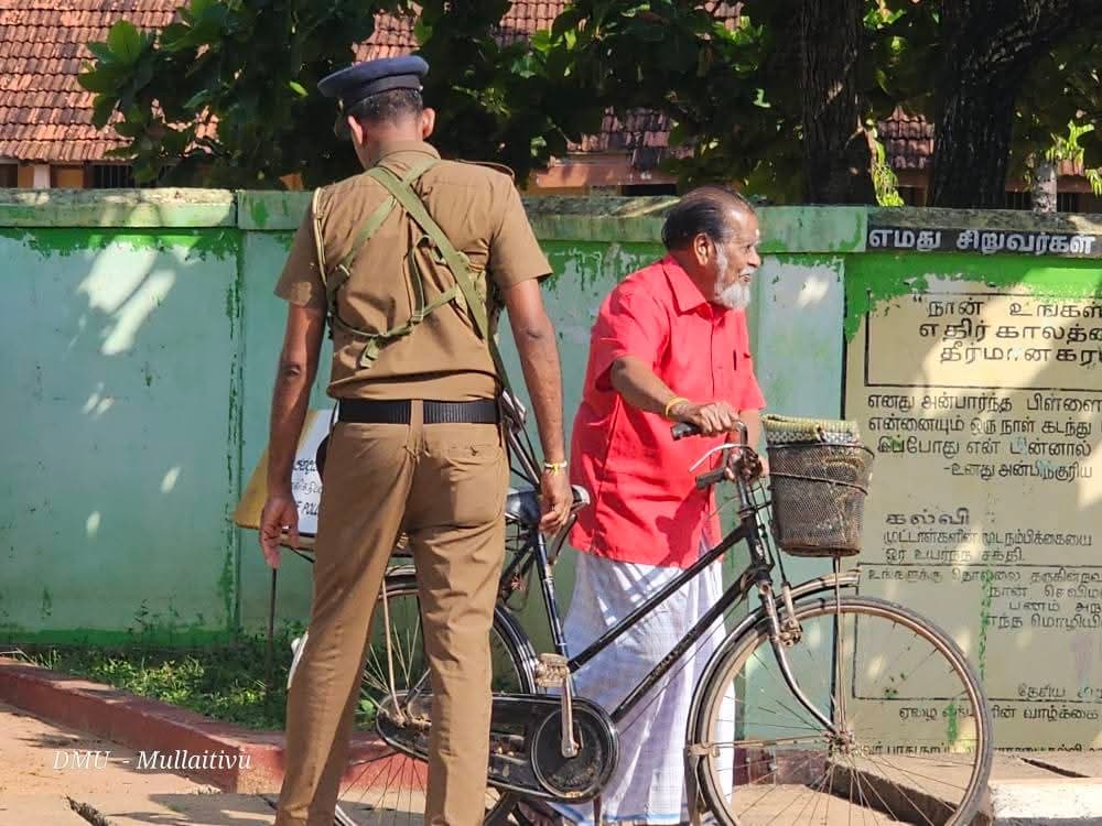 Polling in Sri Lanka 