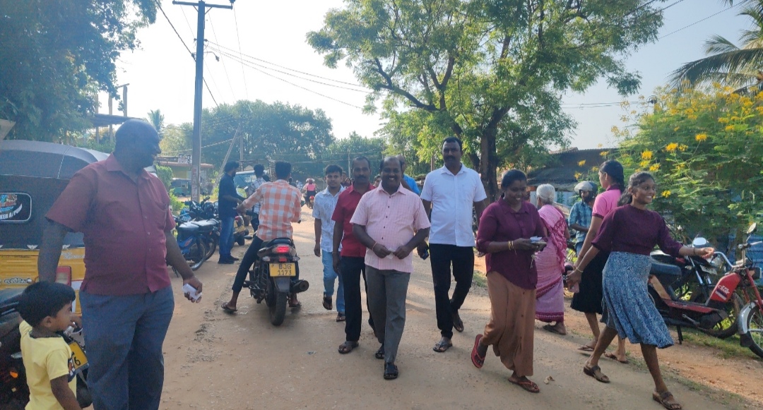 Polling in Sri Lanka 