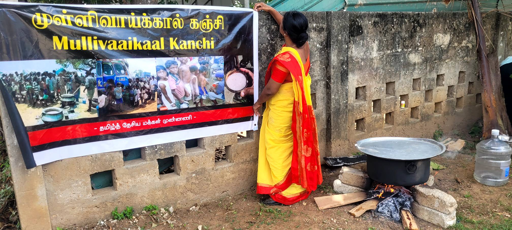 Mullivaikal commemoration preparation 