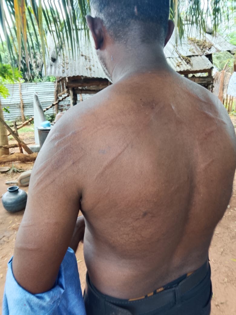 Tamil activist was attacked 