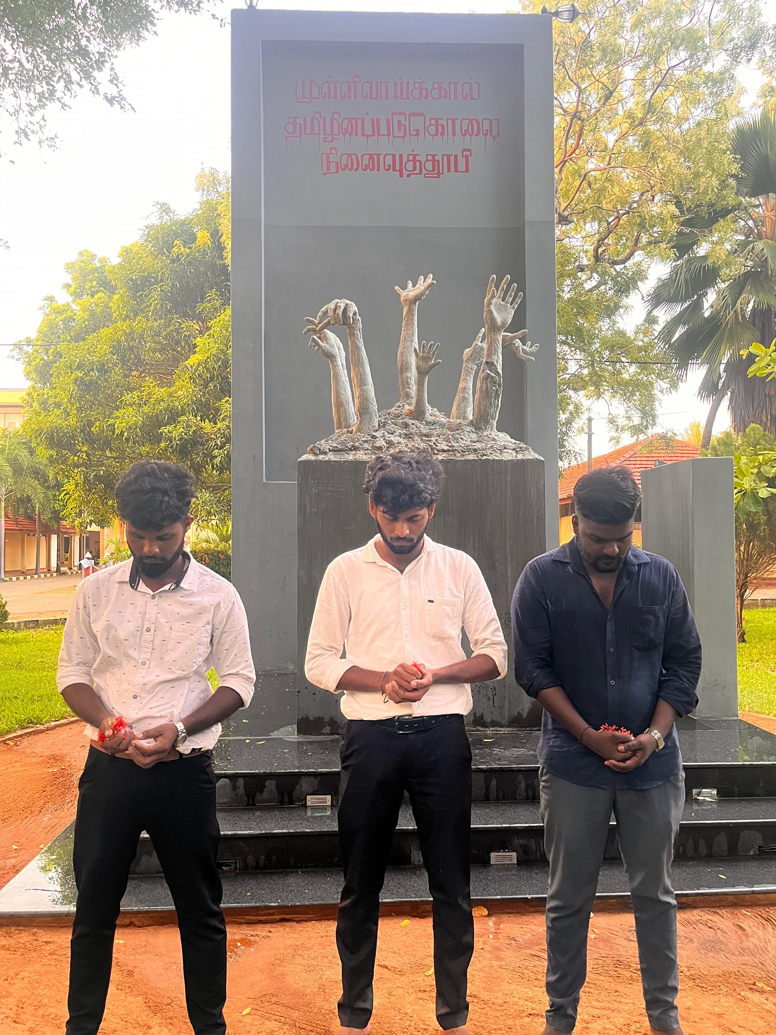 Mullivaikal commemoration preparation 