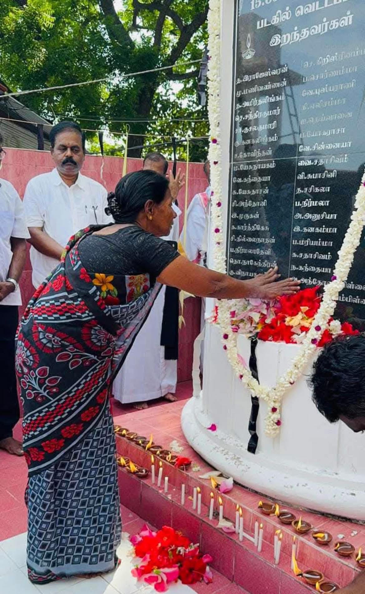 Shritharan speech at kumuthini massacre event