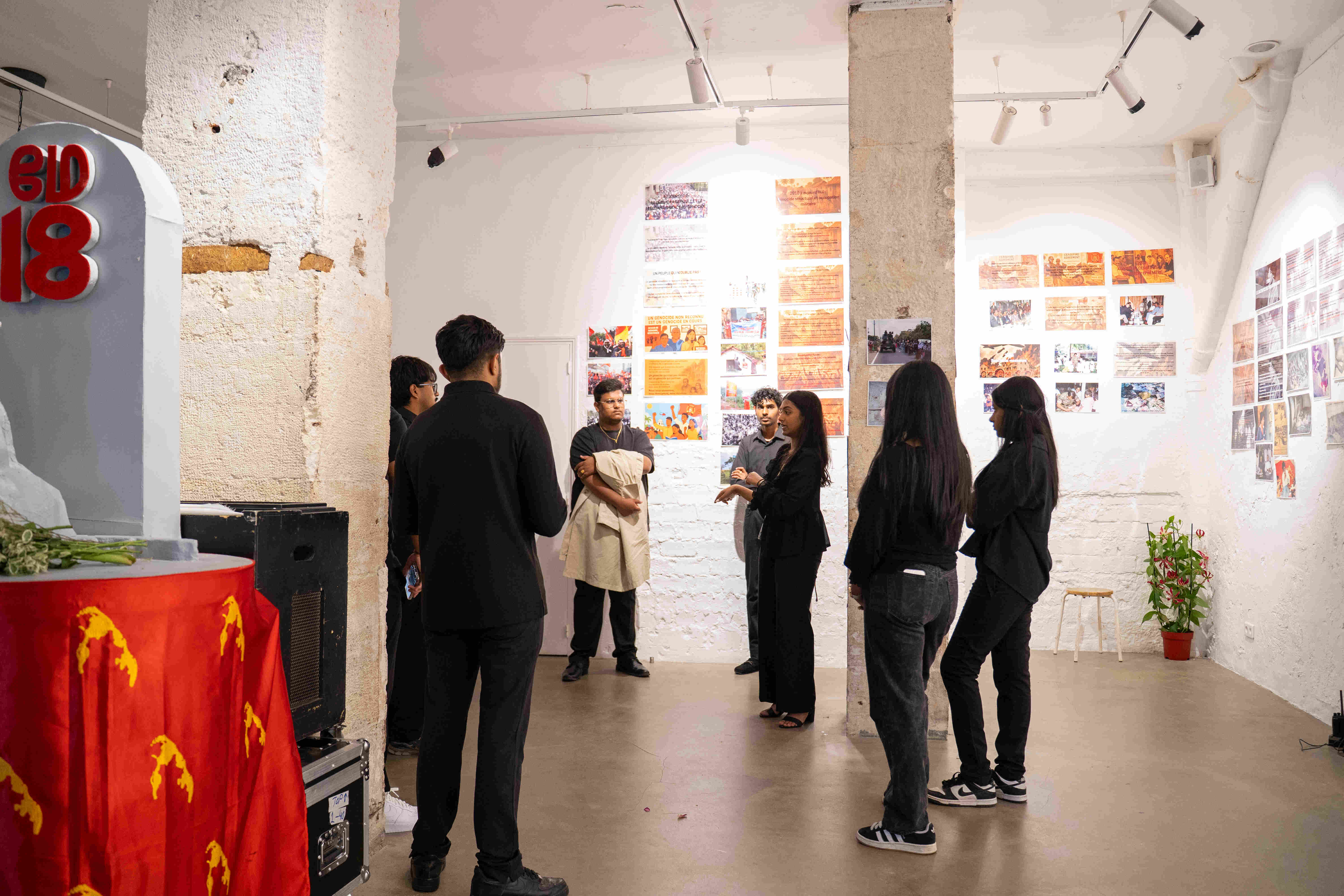 May 18 exhibition in France