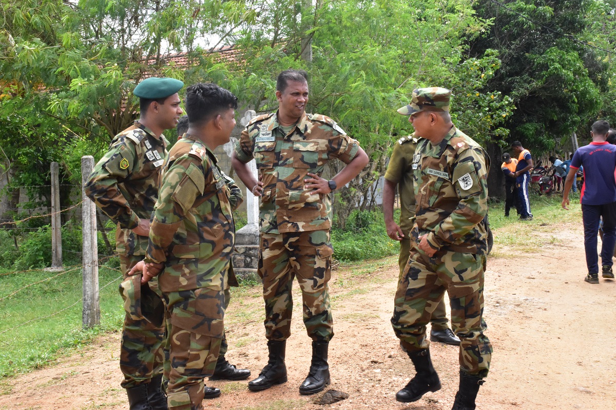 Army in Tamil lands