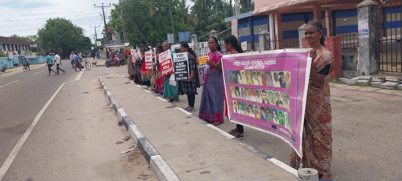 Protest in amaparai