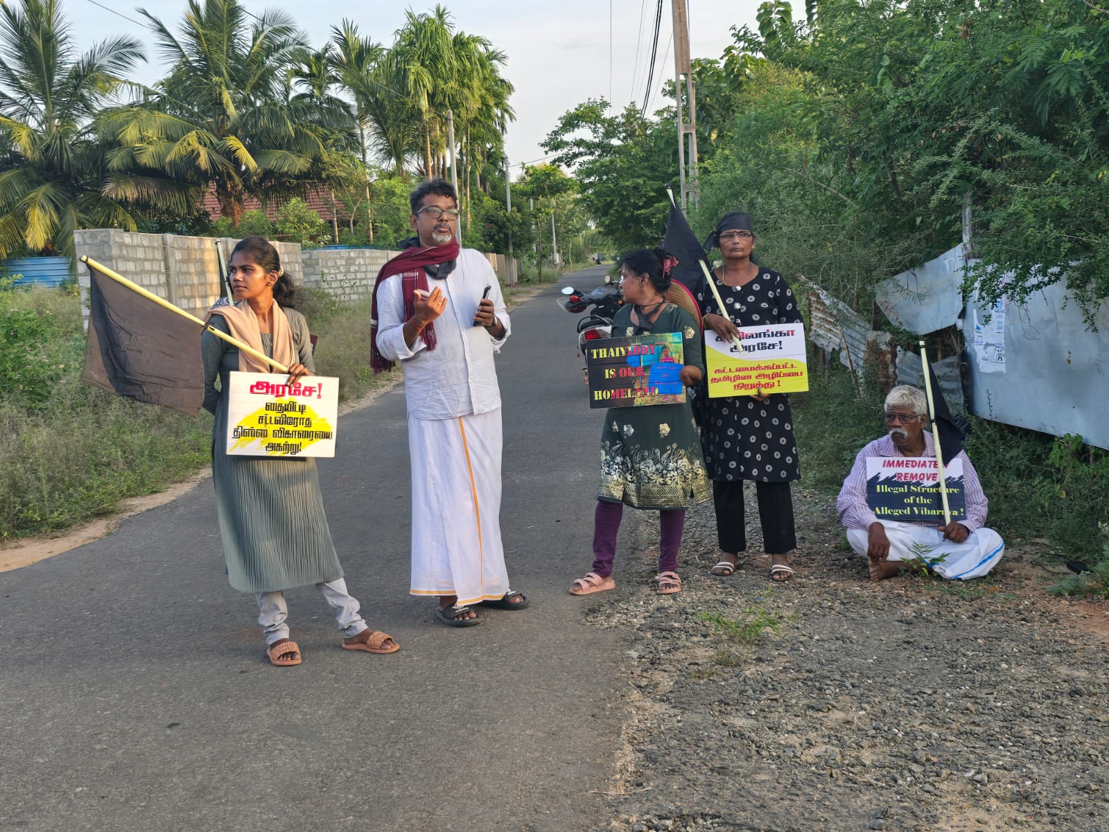 Thaiyiddy protest 