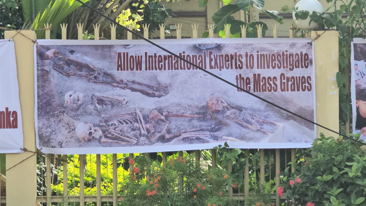 Protest in jaffna