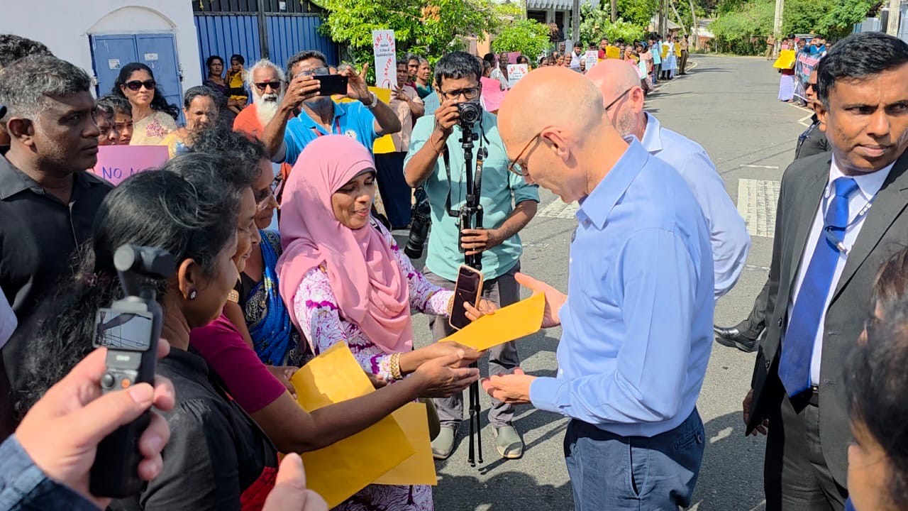 Tamils protest in trinco