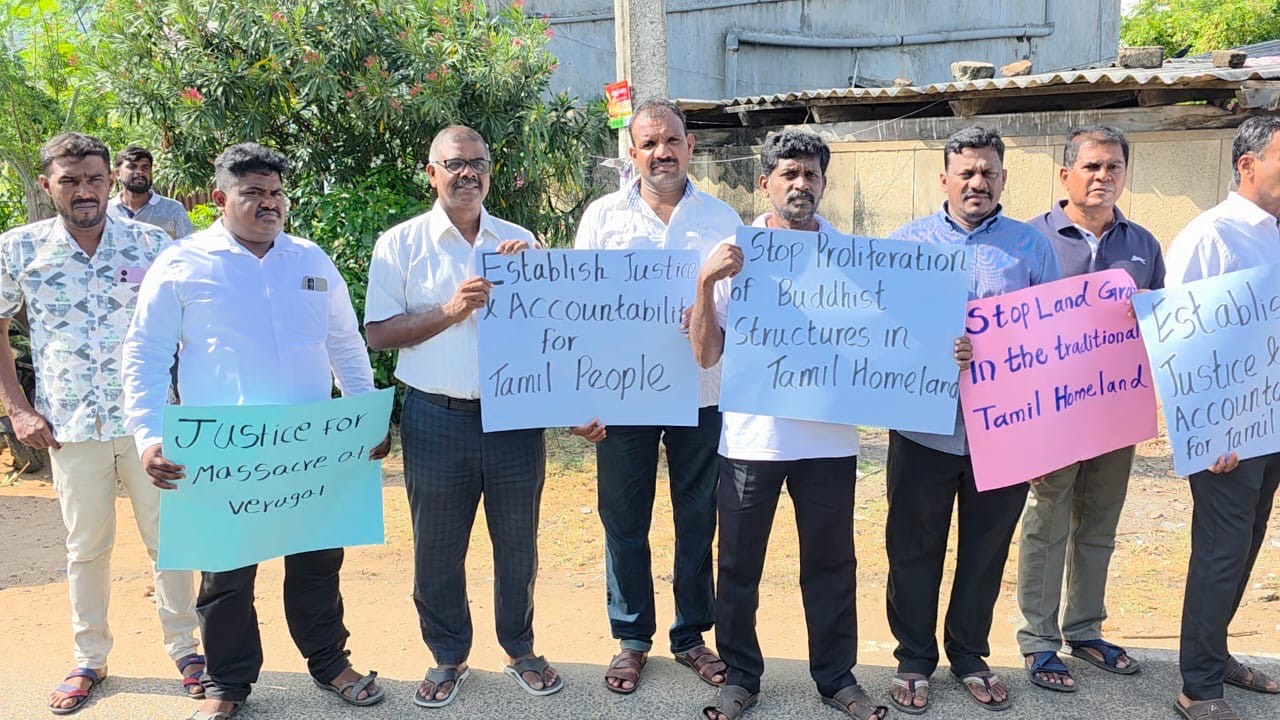 Tamils protest in trinco