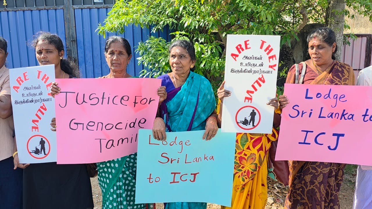Tamils protest in trinco