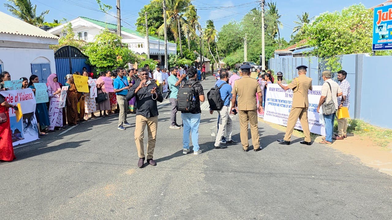 Tamils protest in trinco