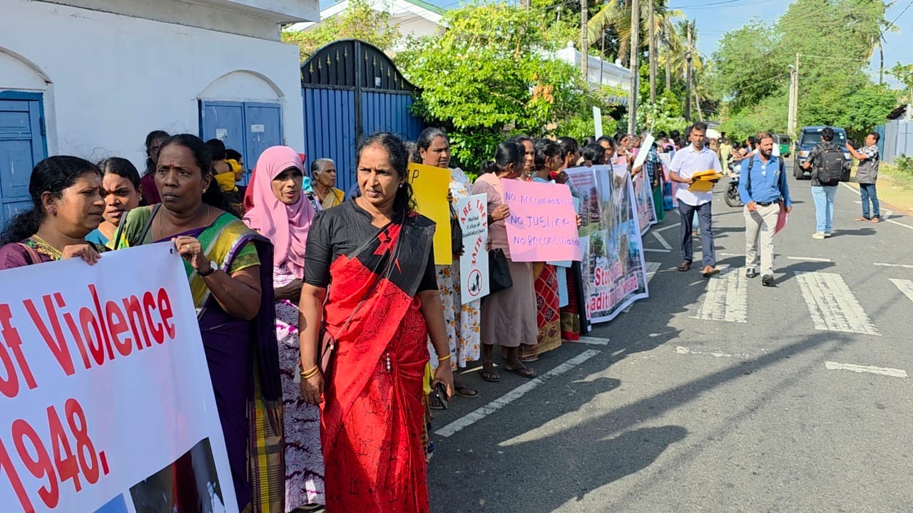 Tamils protest in trinco