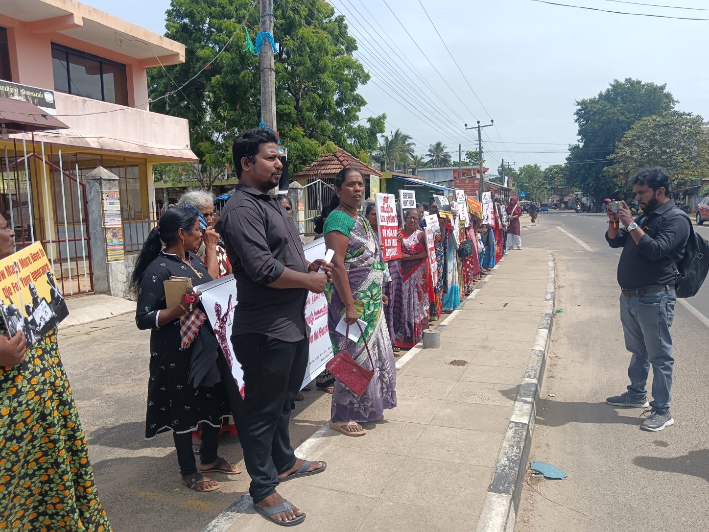 Protest across north east 