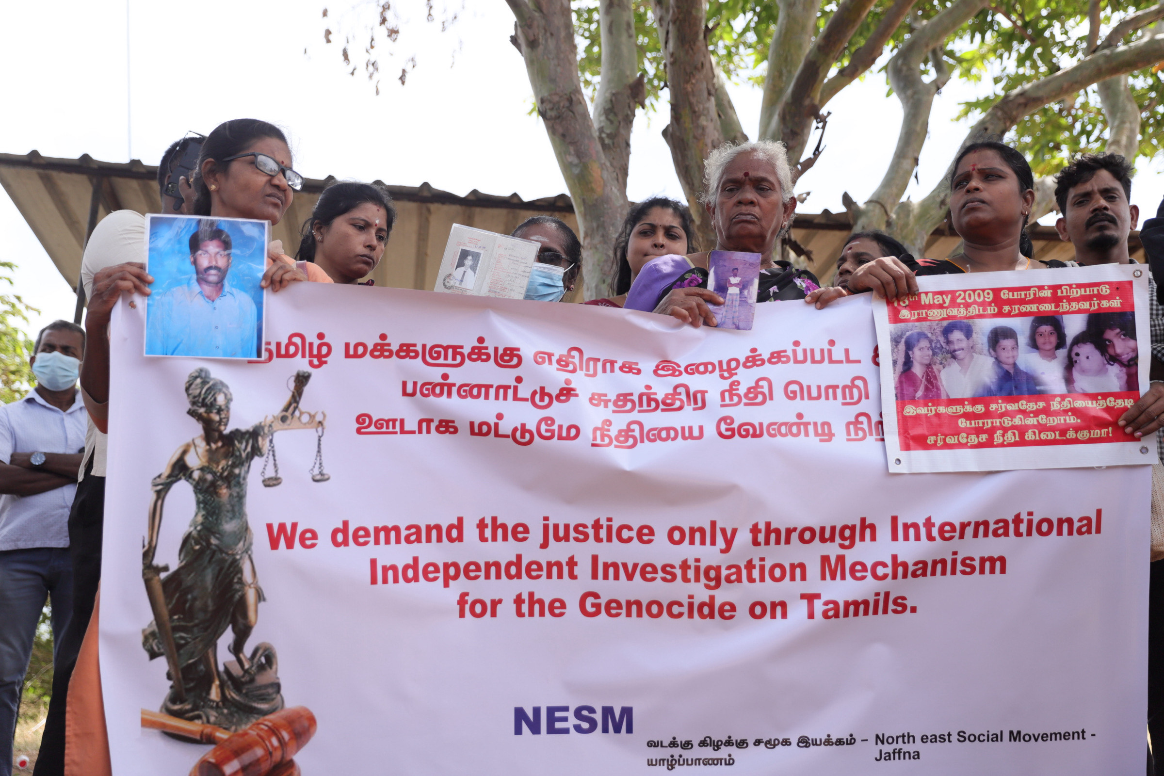 Protest across north east 