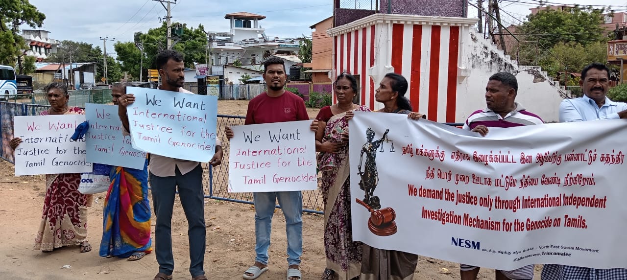 Protest across north east 