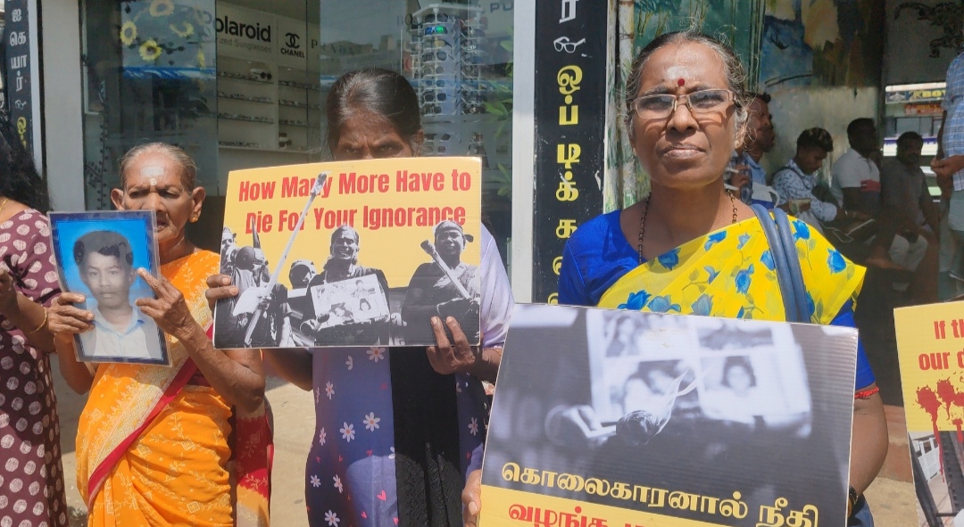 Protest in Vavuniya 
