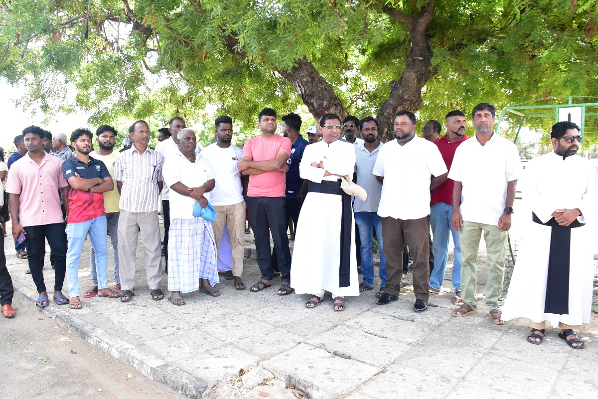 Mannar protest 