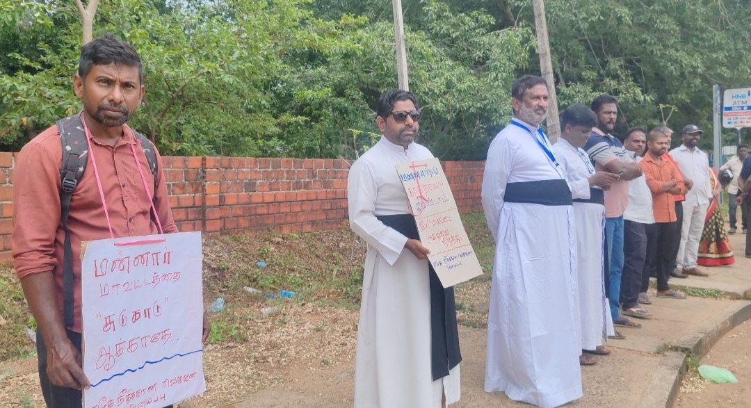 Protest across north east