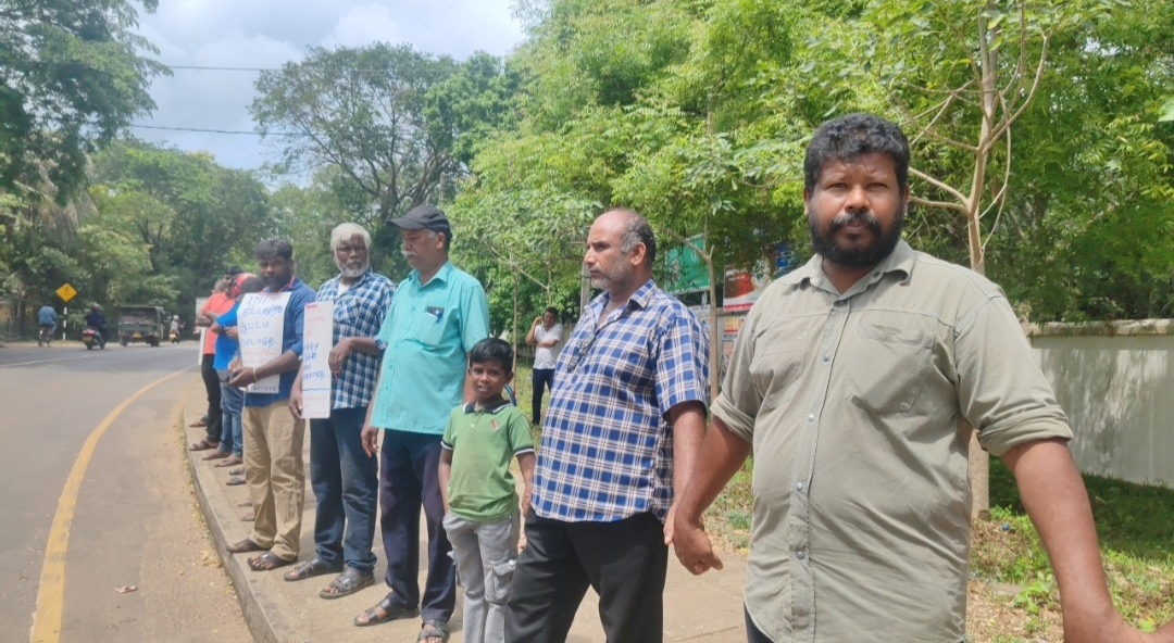Protest across north east