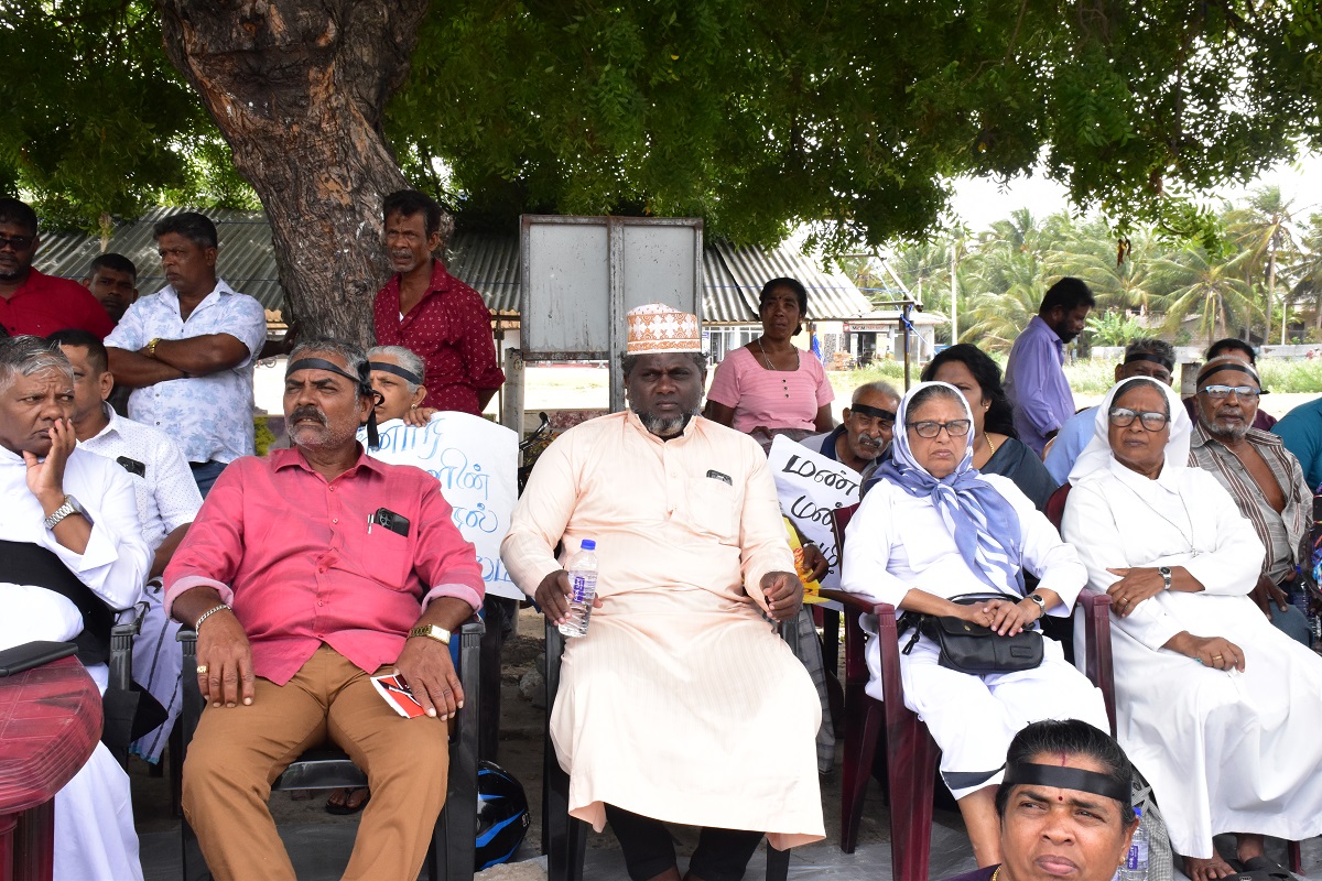 Mannar protest 