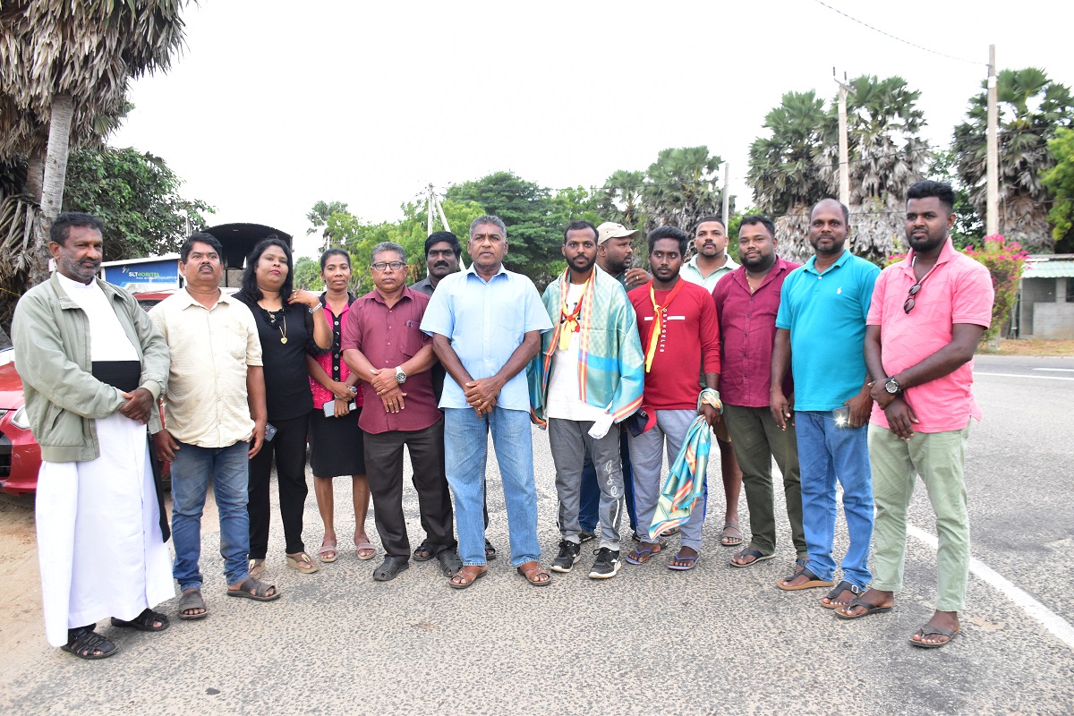 Mannar protest 