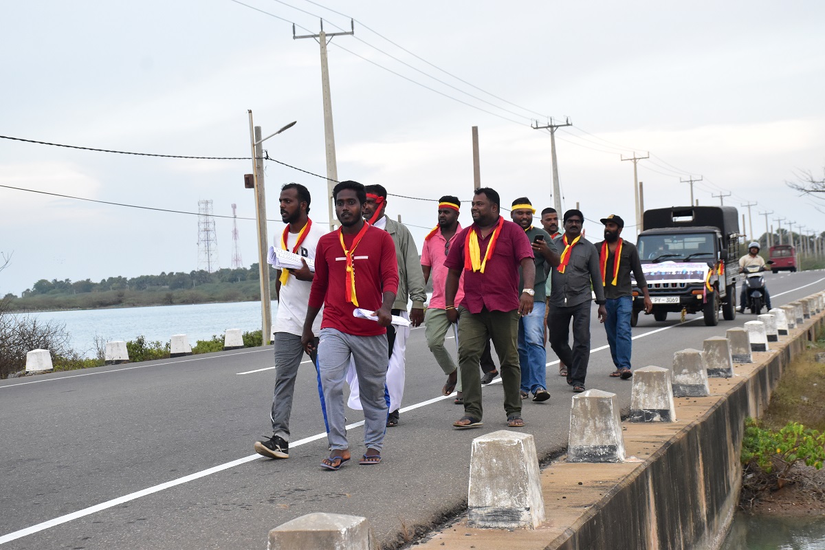 Mannar protest 