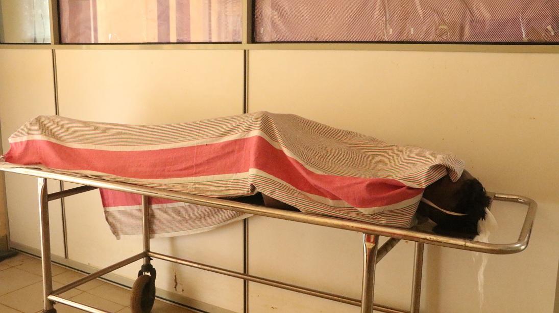 Man killed inside police station 