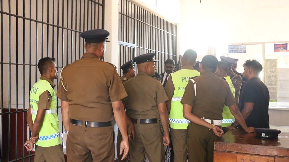 Man killed inside police station 