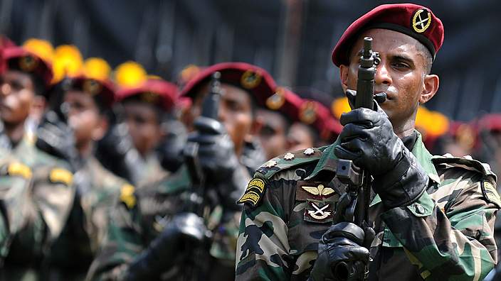 Military activities in Sri Lanka 