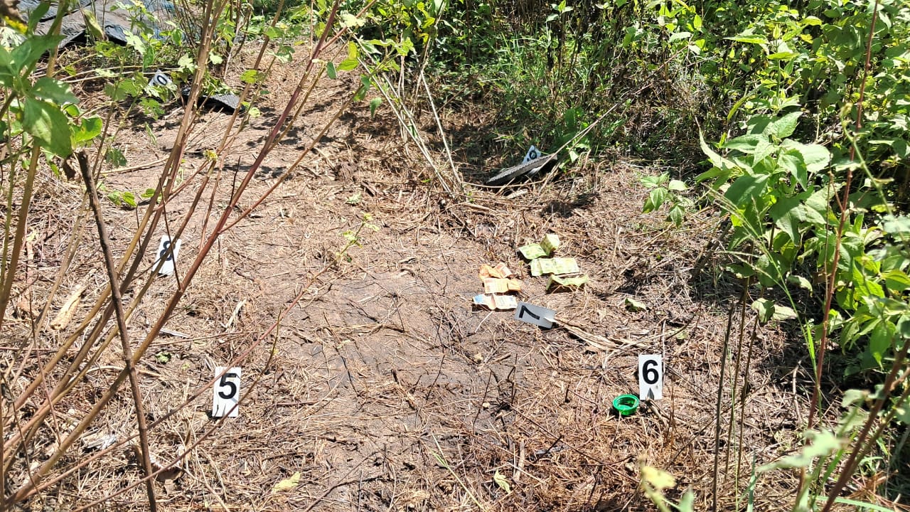 Skeletal remains in mankulam