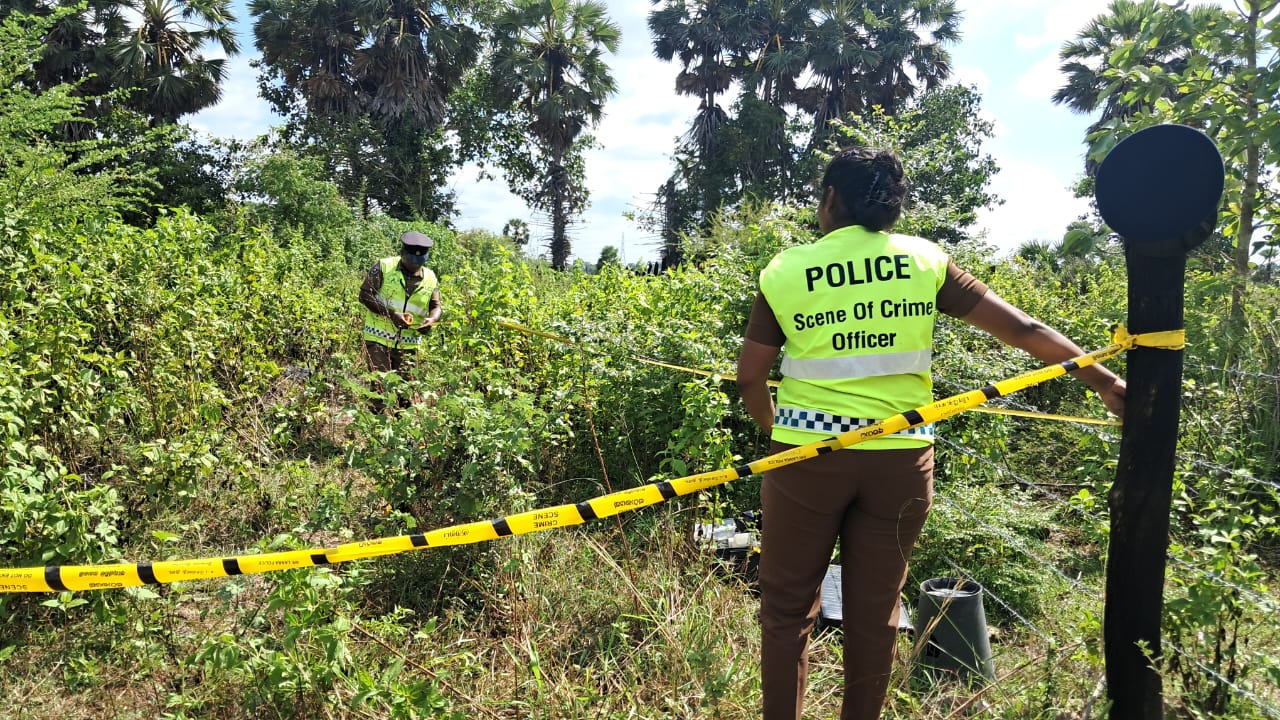 Skeletal remains in mankulam