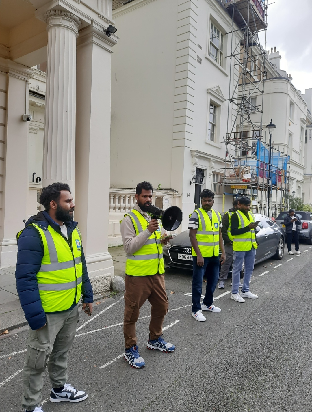 London protest