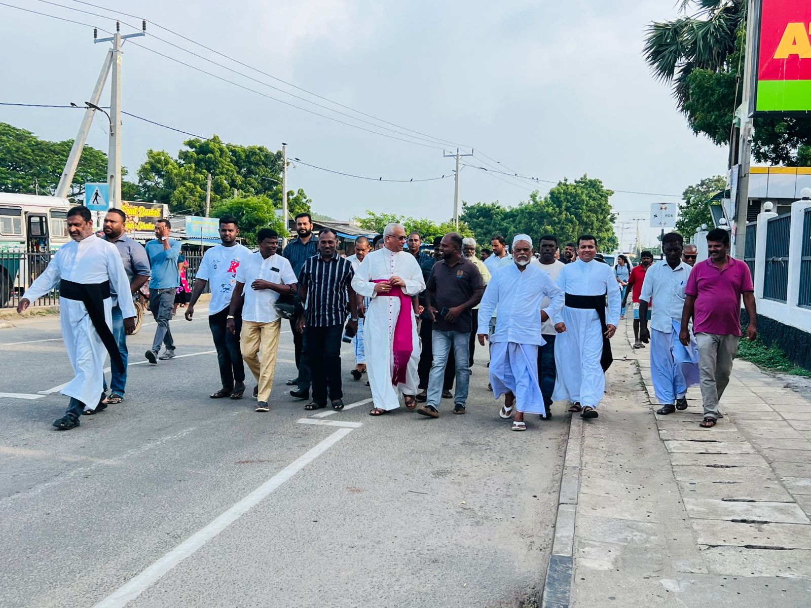 Mannar protest 