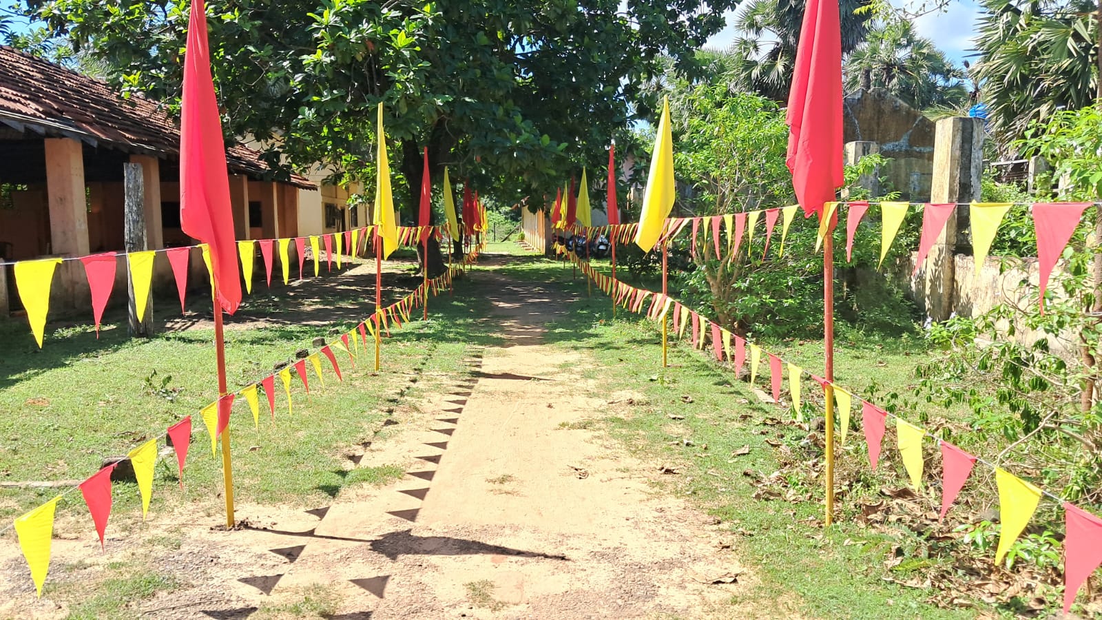 Preparation work for Maveerar Naal 