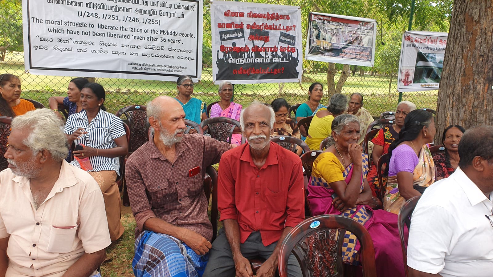 Valikamam North landowners protest