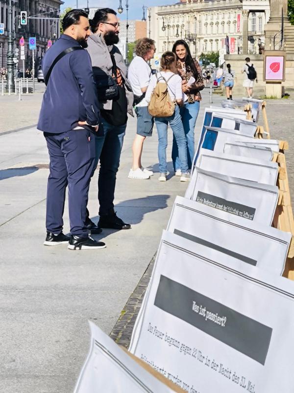 Jaffna Library exhibition in Berlin
