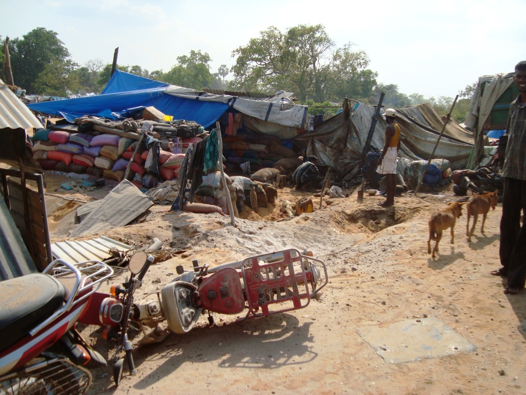 The aftermath of attacks inside the No Fire Zone on May 8th 2009.